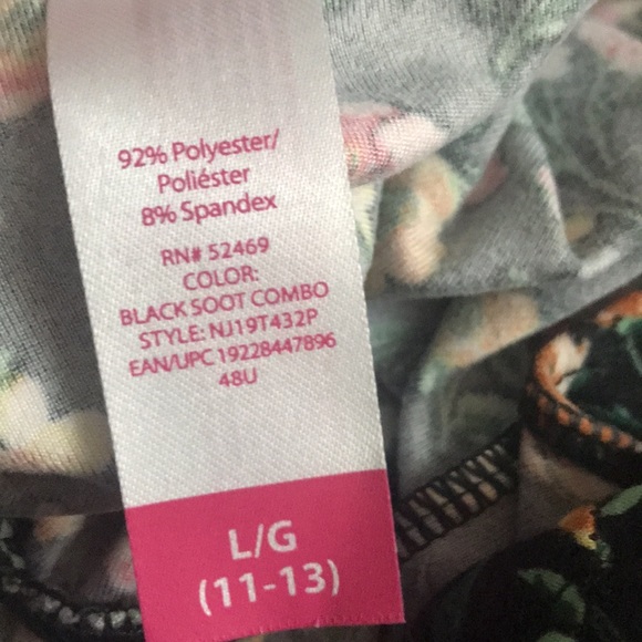 No Boundaries Asymmetrical Floral Dress Large - Picture 5 of 6